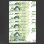 ست اسکناس 100000 ریال جایگزین جمهوری اسلامی  (7 جفت)