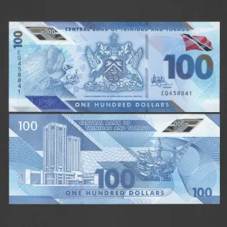 اسکناس 100 دلار ترینیداد و توباگو