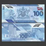 اسکناس 100 دلار ترینیداد و توباگو