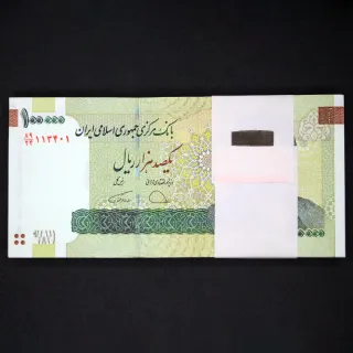 بسته یک تا صد 100000 ریال جمهوری اسلامی 