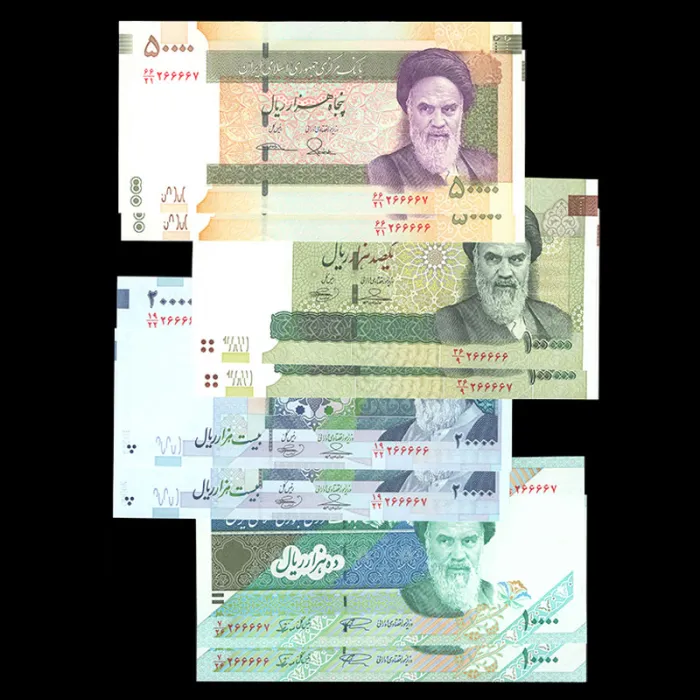 ست 10 جفت جمهوری اسلامی - شماره نیمه رند 266666