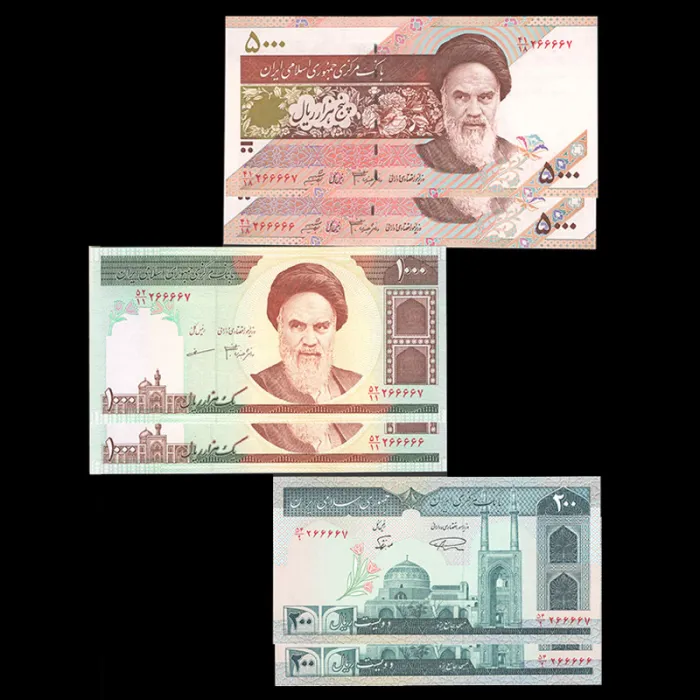 ست 10 جفت جمهوری اسلامی - شماره نیمه رند 266666