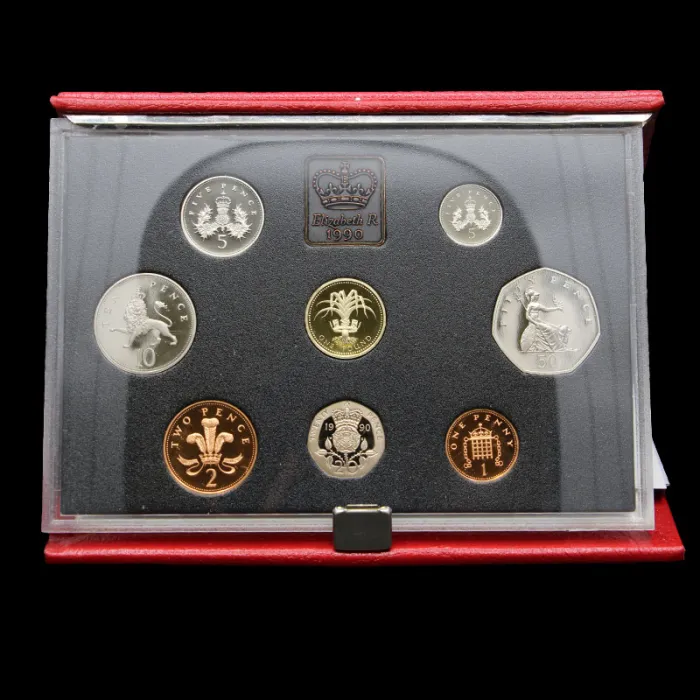 ست Proof coin انگلستان 1990