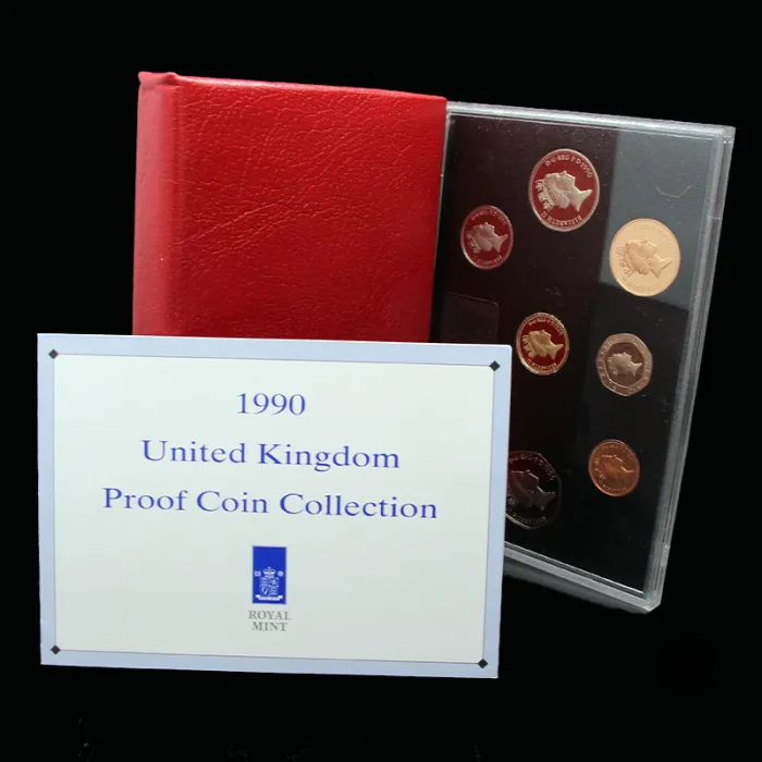 ست Proof coin انگلستان 1990
