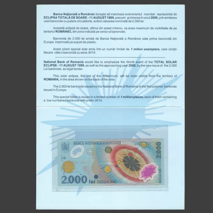 فولدر اسکناس 200 لئ رومانی 