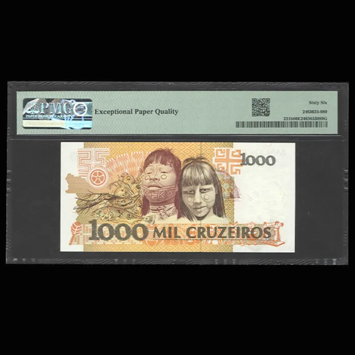 تک اسکناس 1000 کروزیروس برزیل - گرید 66