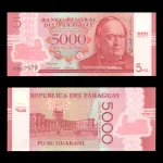 اسکناس 5000 گوارانی پاراگوئه