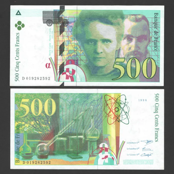 اسکناس 500 فرانک فرانسه