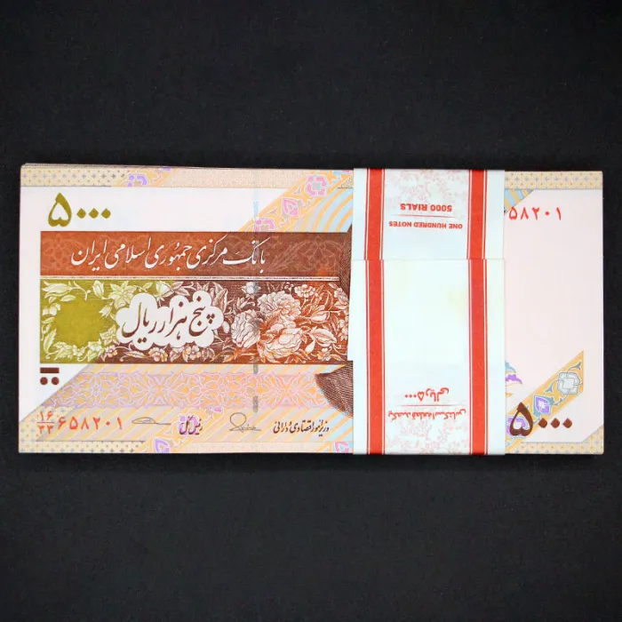 بسته یک تا صد 5000 ریال جایگزین جمهوری اسلامی - کسر 16/33