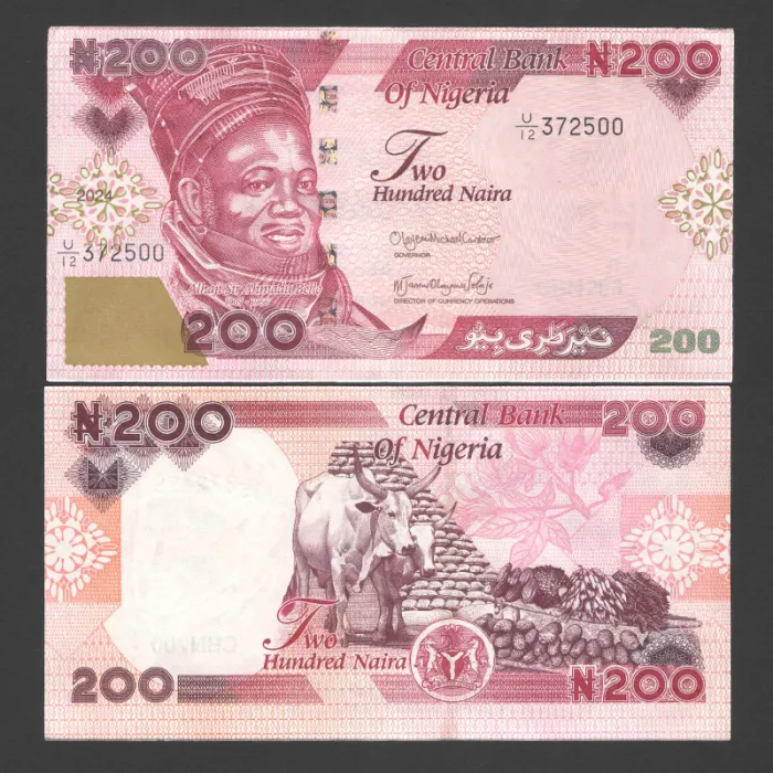 اسکناس 200 نایرا نیجریه