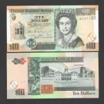 اسکناس 10 دلار بلیز