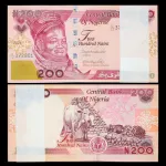 اسکناس 200 نایرا نیجریه