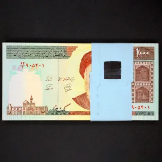 بسته یک تا صد 1000 ریال جمهوری اسلامی