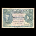 اسکناس 10 سنت مالایا (مالزی)
