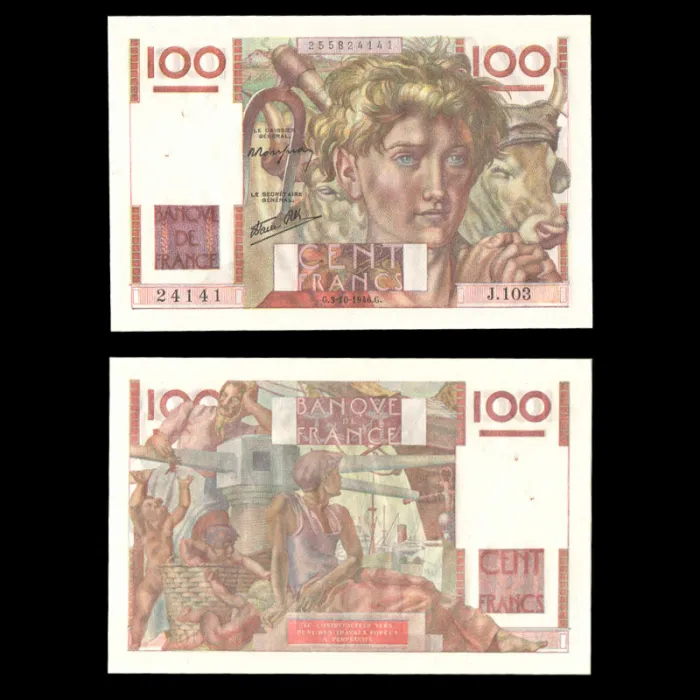 اسکناس 100 فرانک فرانسه