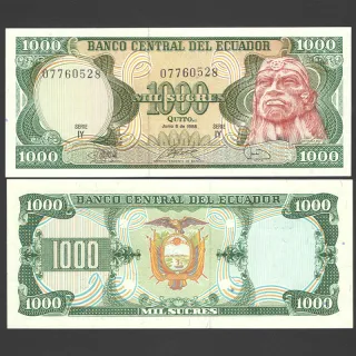 اسکناس 1000 سوکره اکوادوور 